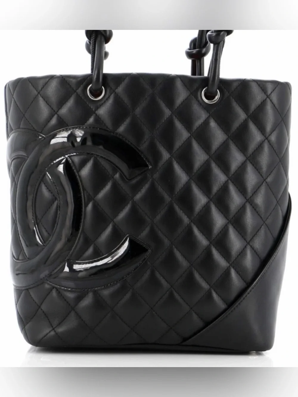 CHANEL CAMBON TOTE CALFSKIN LEATHER